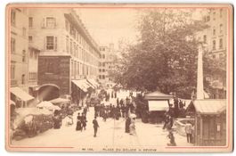 Fotografie Geneve, Place du Molard, Gesc