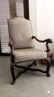 Antique carved arm chair