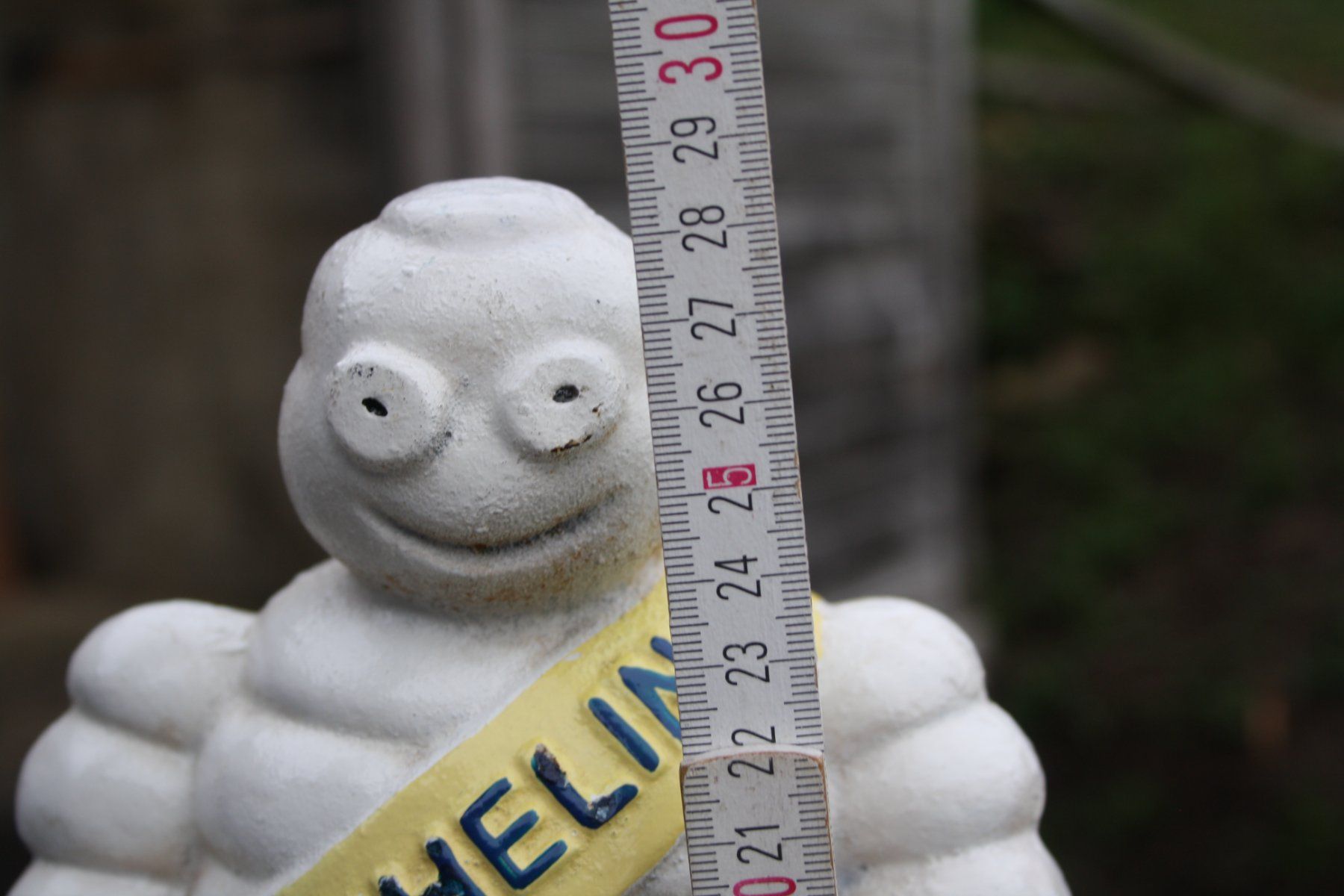 Michelin Statuette: MICHELIN MANN BIBENDUM EISEN – Usato da Wauwil venduto da Pneuedy 3