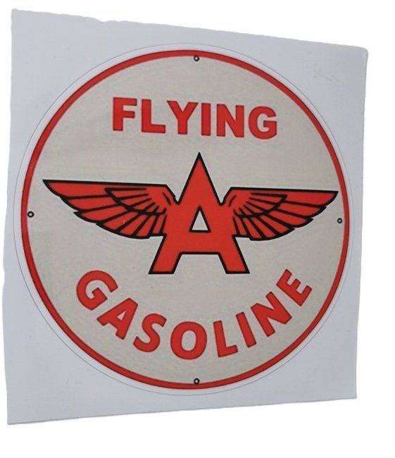 Aufkleber: FLYING GASOLINE  (Aufkleber, gross) – Neu und originalverpackt aus Wilen b. Wollerau von morethanmusic