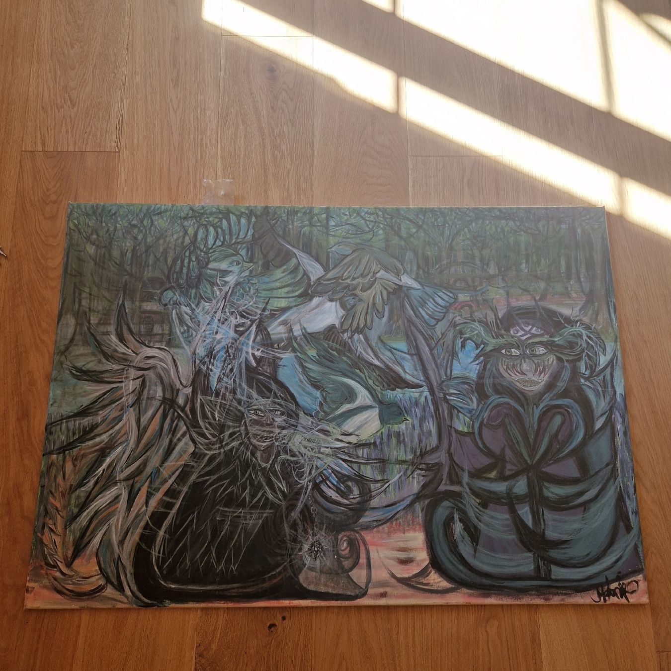 Foto & Immagini: Acrylbild,  Original,  " Freiheit" – Nuovo (secondo la descrizione) da Kaltacker venduto da ume_9qsb 1