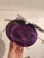 Purple Feathered Fascinator - Perfect for Parties!