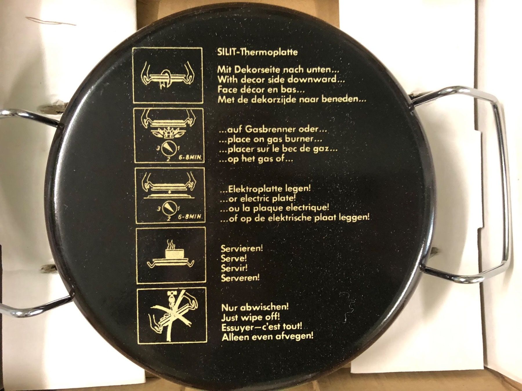 Elettrodomestici da cucina: Silit Wärmeplatte neu, rund – Nuovo e nell'imballaggio originale da Uster venduto da Elefanten2 1