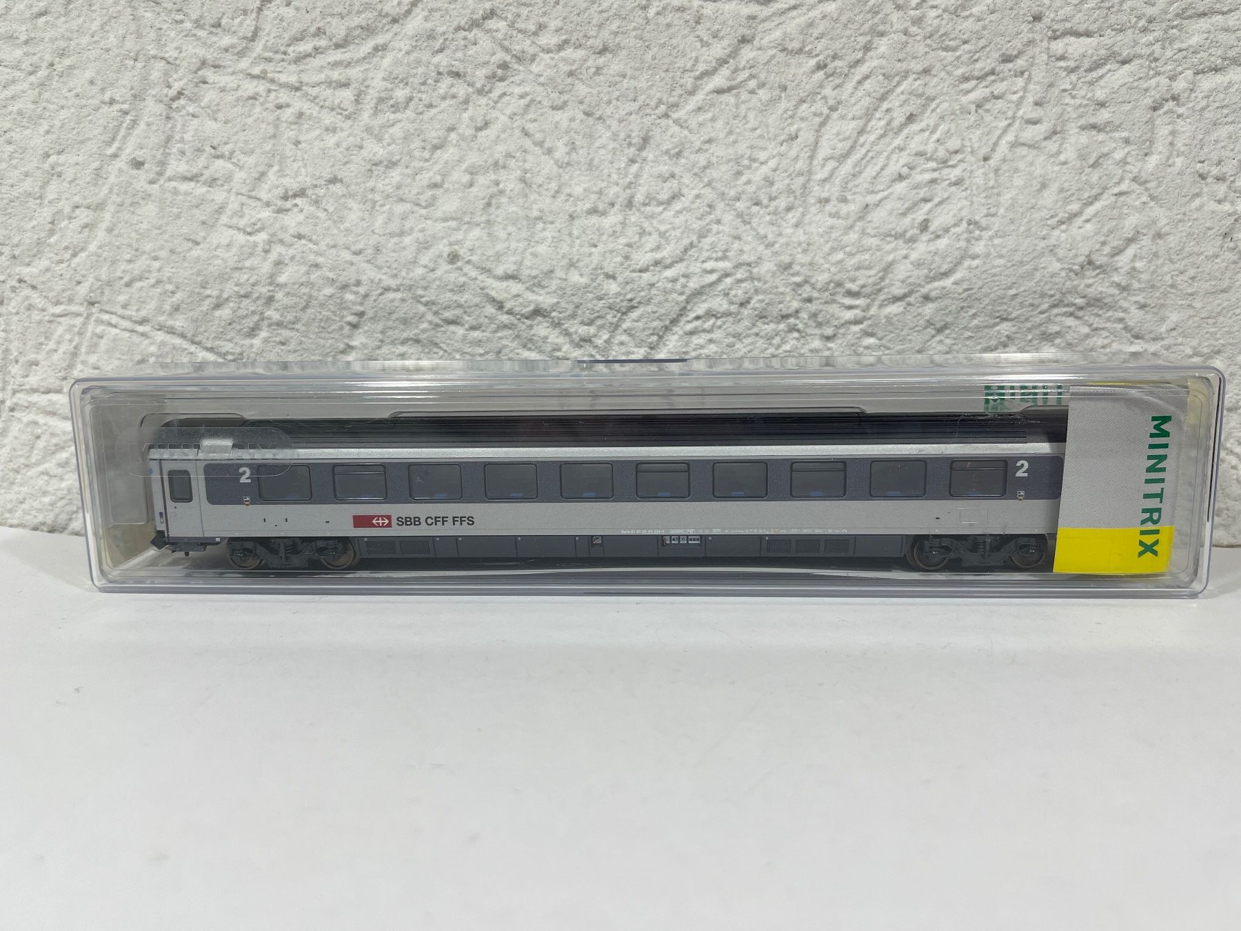 Trix Modellini di ferrovie: Minitrix 15653 SBB EC 2.Klasse mit LED Innenbeleuchtung – Nuovo (secondo la descrizione) da Wilderswil venduto da Modellbahn-Shop-Moll 7