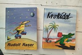 2er Set Kinderbücher: Rudolf Raser & Krokidol Brulhart