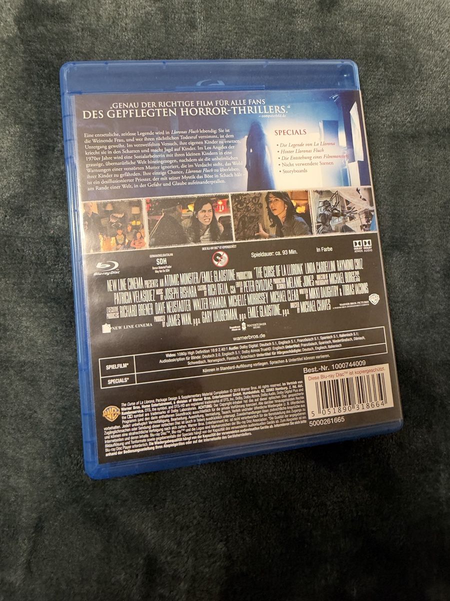 Tutti i DVDs: Lloronas Fluch Horror - Blu-Ray  – Nuovo (secondo la descrizione) da Einsiedeln venduto da Penguin_Holmes 1