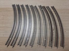 Märklin 10 x 8520 gebogenes gleis Z (5)
