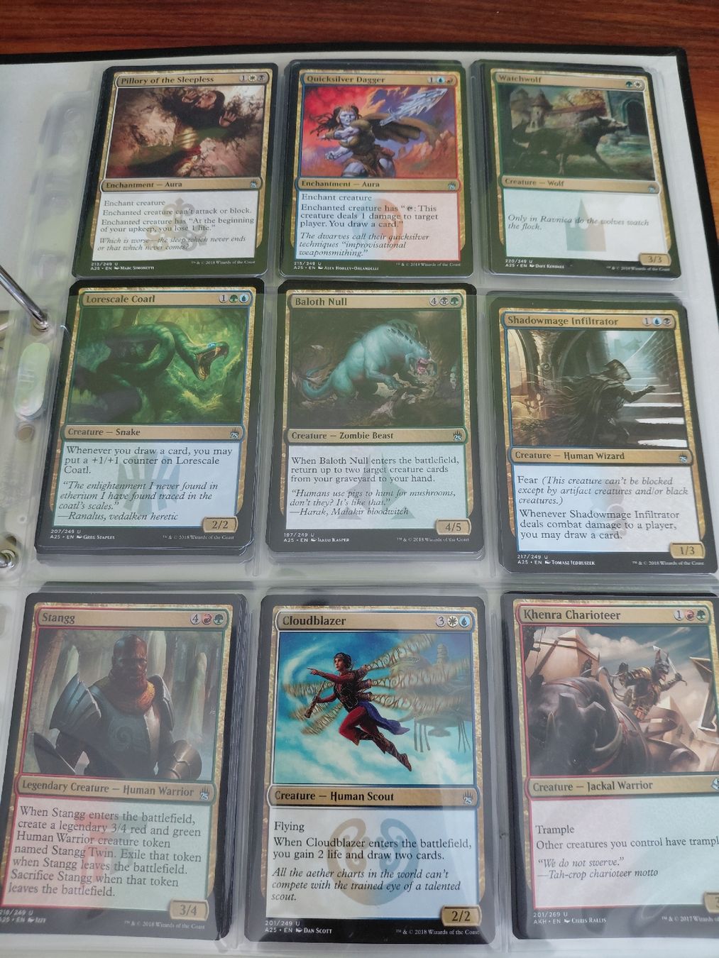 Magic The Gathering Carte collezionabili: Mtg Ordner voll mit M25 – Usato da Kehrsatz venduto da Jadeeeee 7