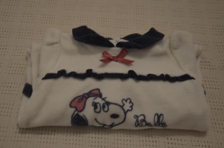 TAILLE 56 - PIJAMA SNOOPY