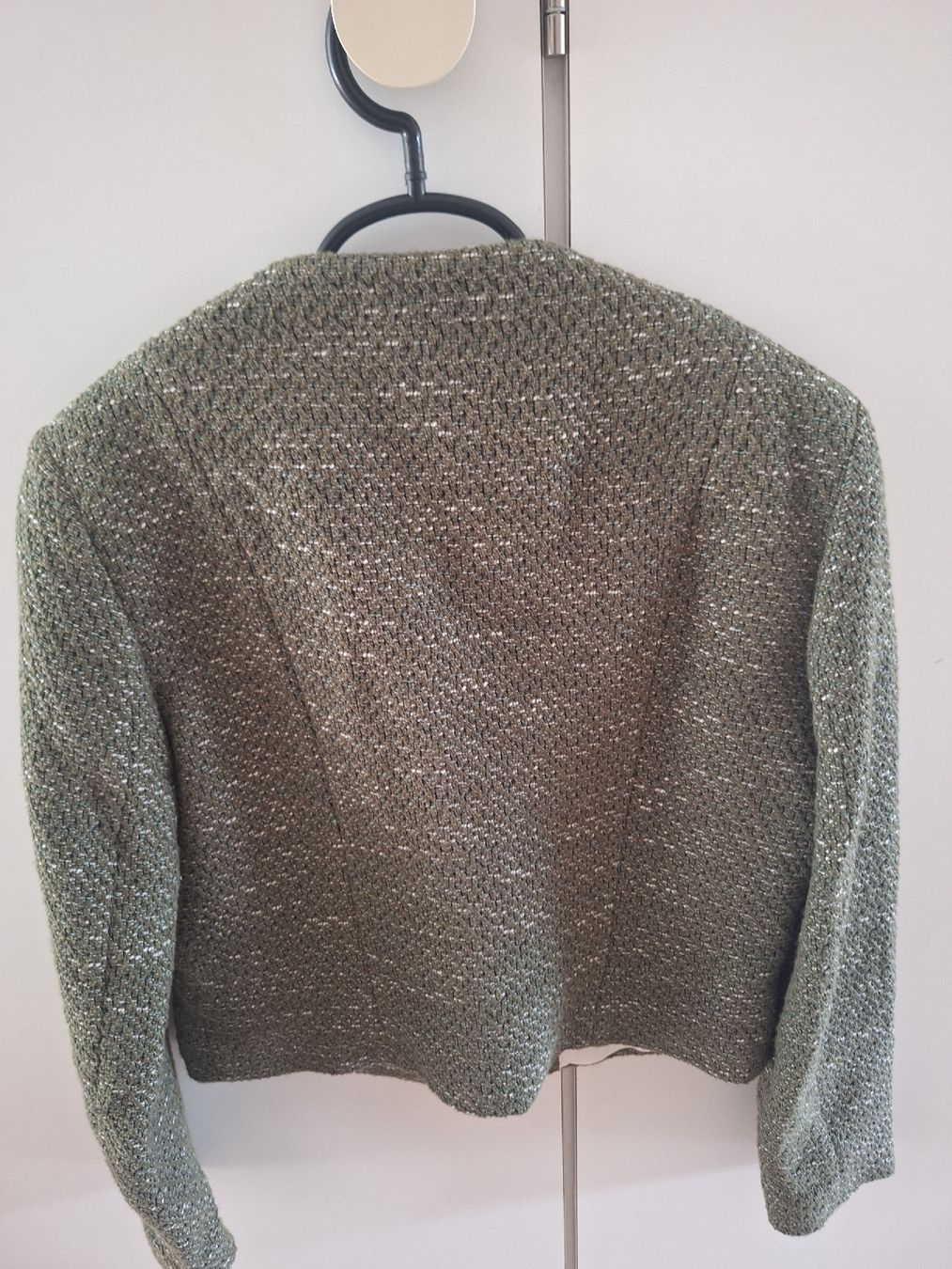 Sandro Jacken: Sandro-Blazer, Gr 36, oliv-weiss – Gebraucht aus Bremgarten b. Bern von tiz_x5xc 2