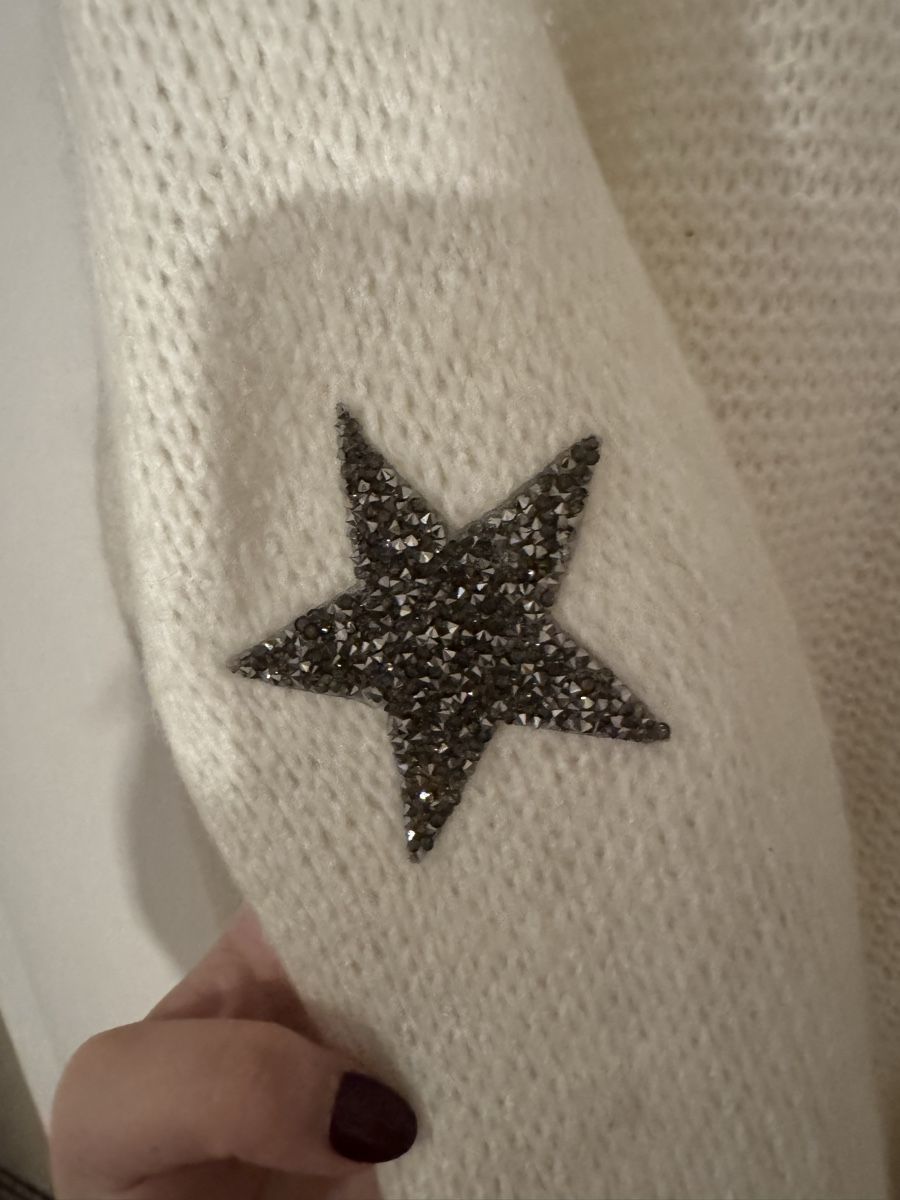 Giacche: Weisse Strickjacke mit Sternen – Nuovo (secondo la descrizione) da Zürich venduto da Selina_Hi 2