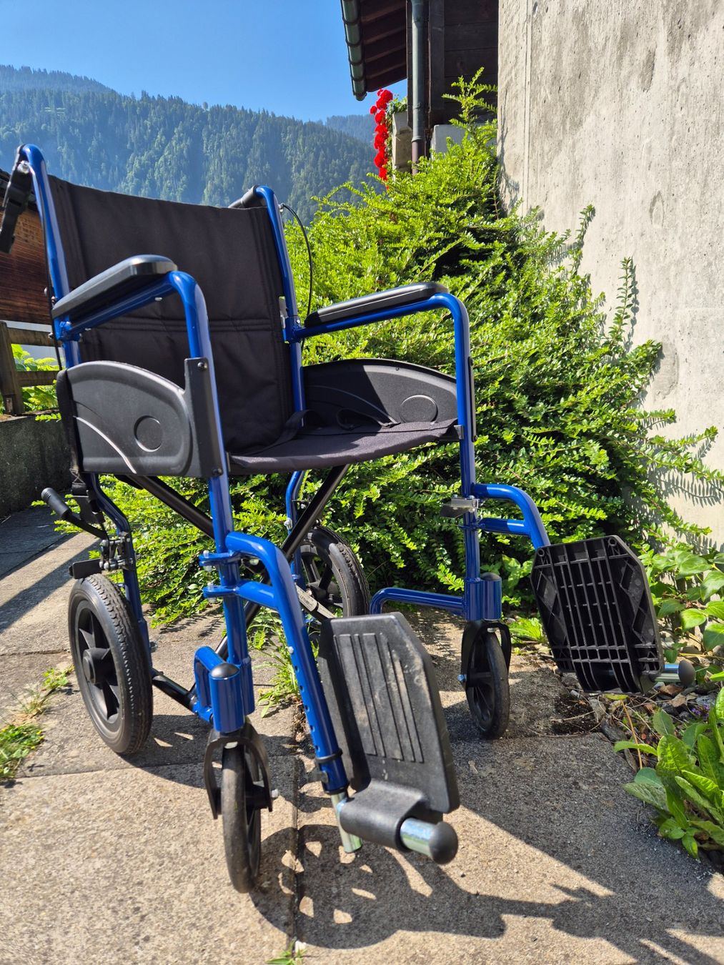 Chaises roulantes: Transportrollstuhl Expedition Plus – D'occasion à Grüsch par Garschina