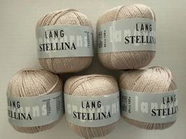 Lang Stellina Nr 2727   5 Knäuel  55% Seide  45% Baumwolle