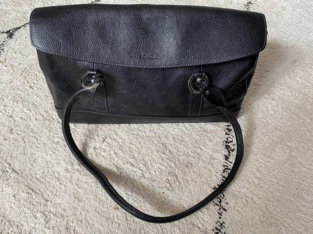 Damen Handledertasche, schwarz, Picard