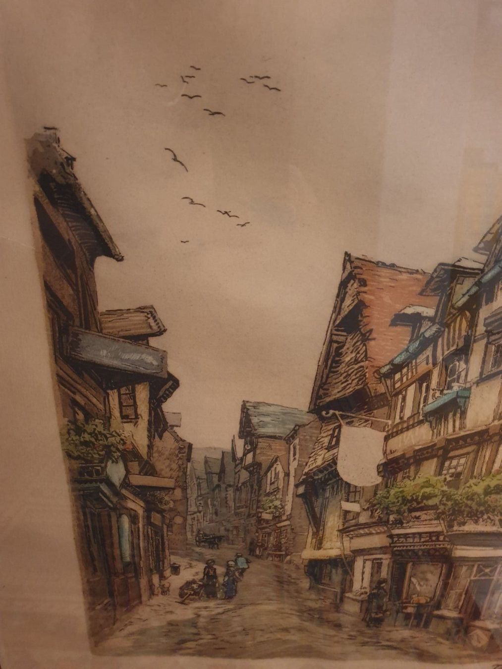 Gemälde: Alte Stadt / Nostalgie & Antike 60-48 cm – Neu (gemäss Beschreibung) aus Embrach von Alian1 2