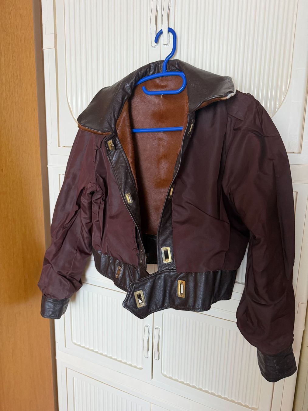 Giacche: Lederjacke Fellmix braun Grösse S – Usato da Brunnenthal venduto da Eco07 3