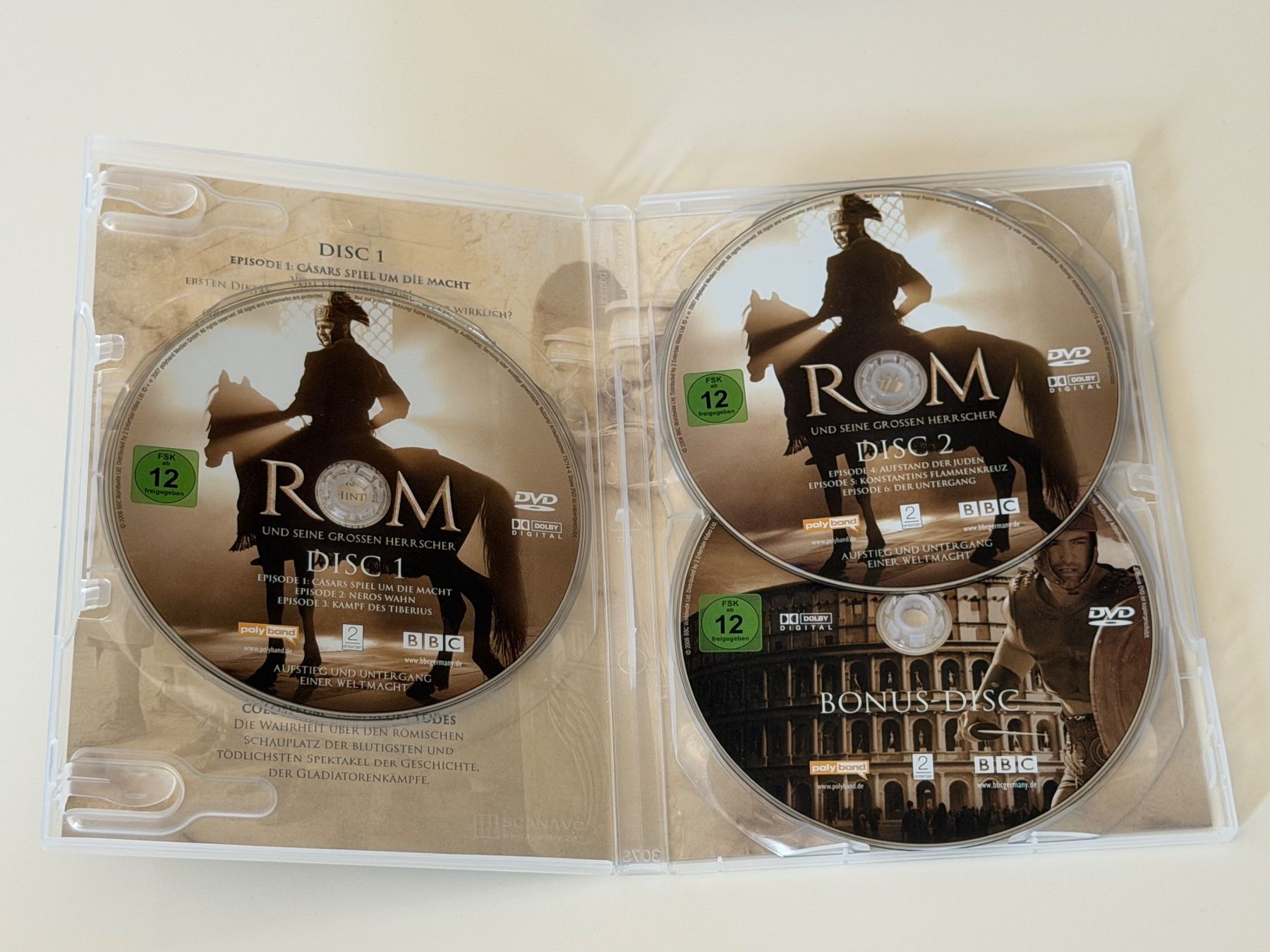 Alle DVDs: Rom und seine grossen Herrscher - DVD – Gebraucht aus Altstätten SG von sheamus 2