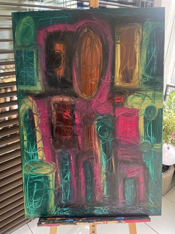 Operitacx 5 Stück Ovale Maltafeln 20x25cm - Baumwollkarton Für Öl & Acryl