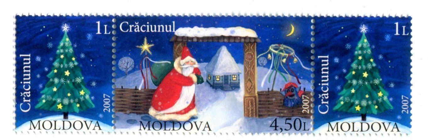 Tous les timbres: Briefmarken Weihnachtsmann. Moldawien. – Neuf avec emballage d'origine à Basel par Butsch5