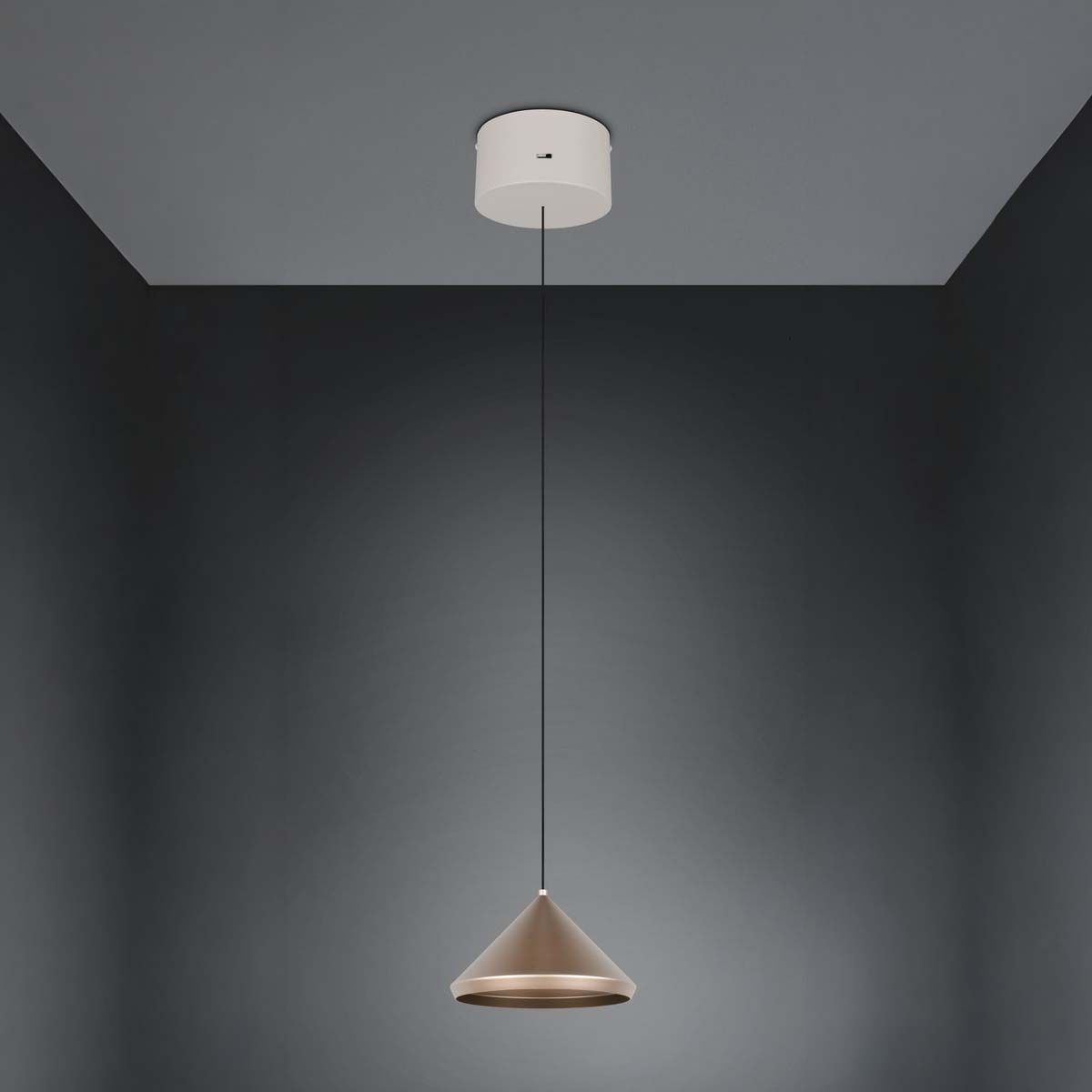 Lampadari & plafoniere: LED Pendelleuchte,  Coffee, CCT, 18 cm Ø – Nuovo (secondo la descrizione) da Kreuzlingen venduto da Smart-Light 2