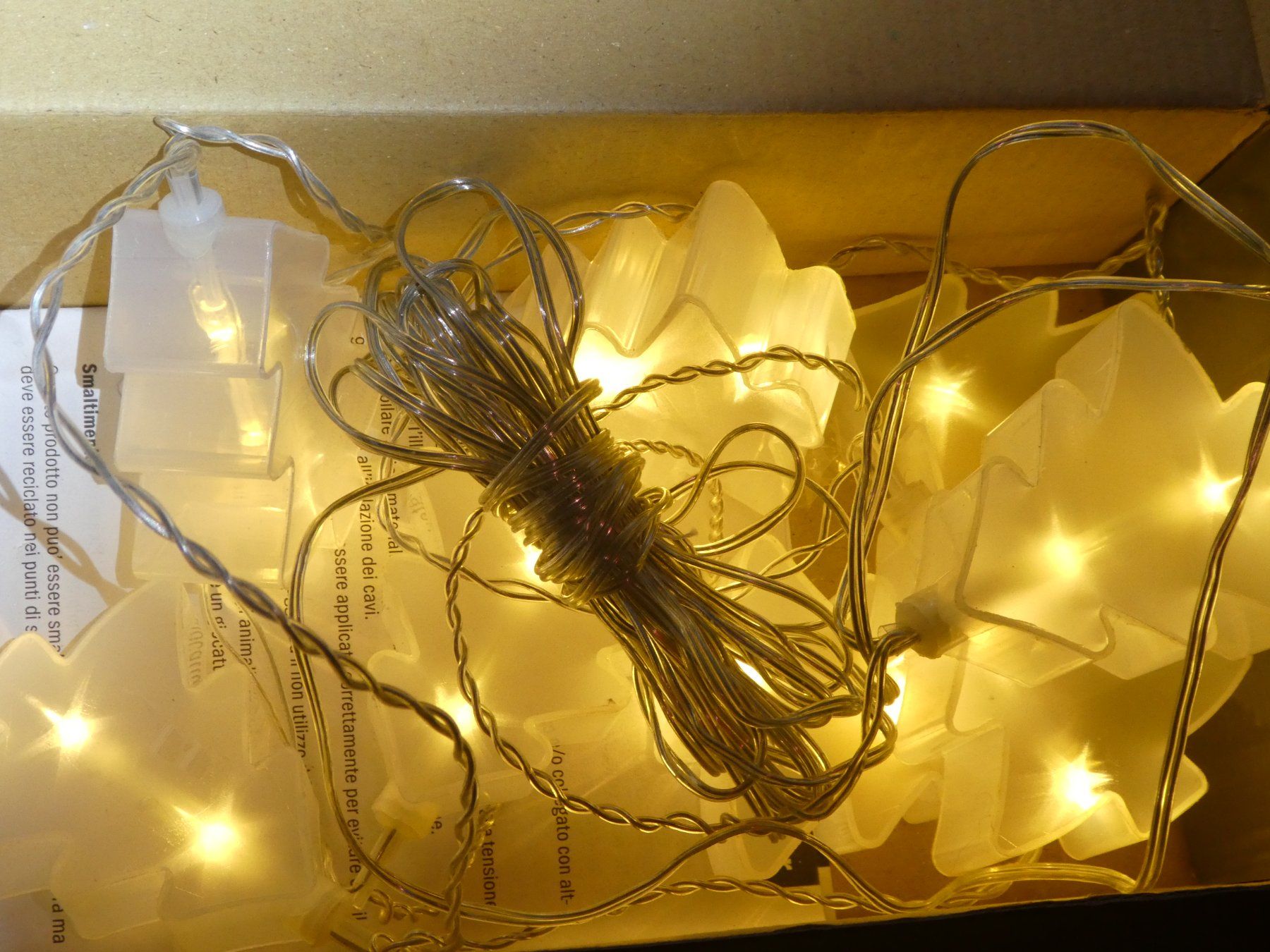 Lichterketten & Leisten: Lichterkette Tannenbaum – Neu und originalverpackt aus Mels von KOSL 2