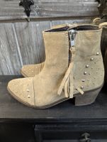 Stiefelette braun Wildleder 38