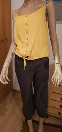 Sommer Outfit Top Gr. M & 7/8 Hose Gr. 42