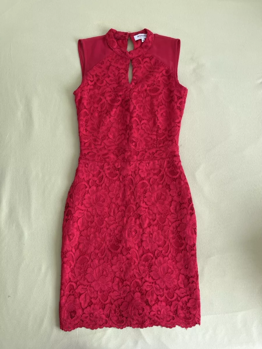 Morgan Vestiti: Robe rouge à dentelle – Usato da Genève venduto da giulia_almnn