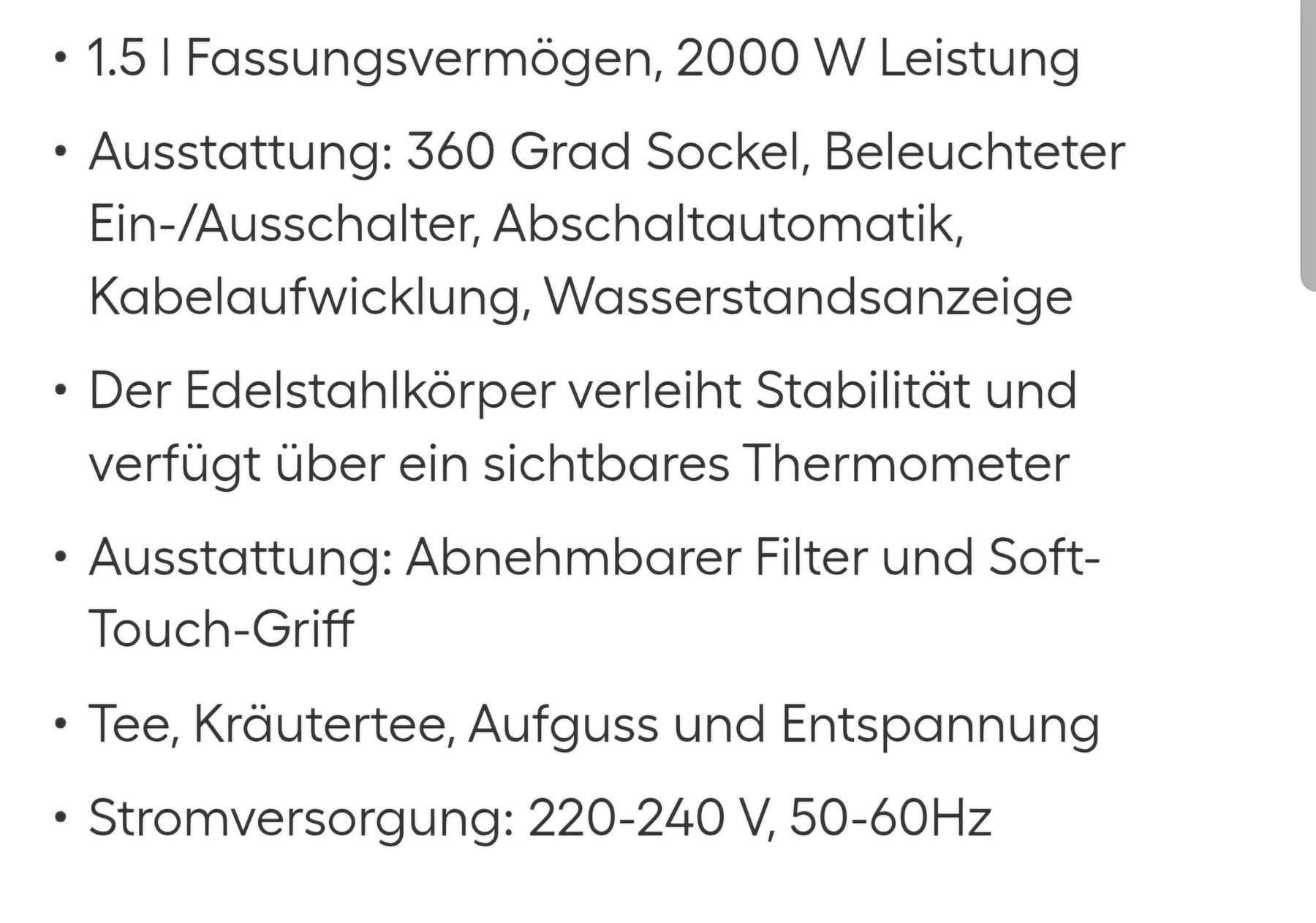 Bollitori: Wasserkocher 1.7 Liter – Usato da Sursee venduto da sop_vxr7 4