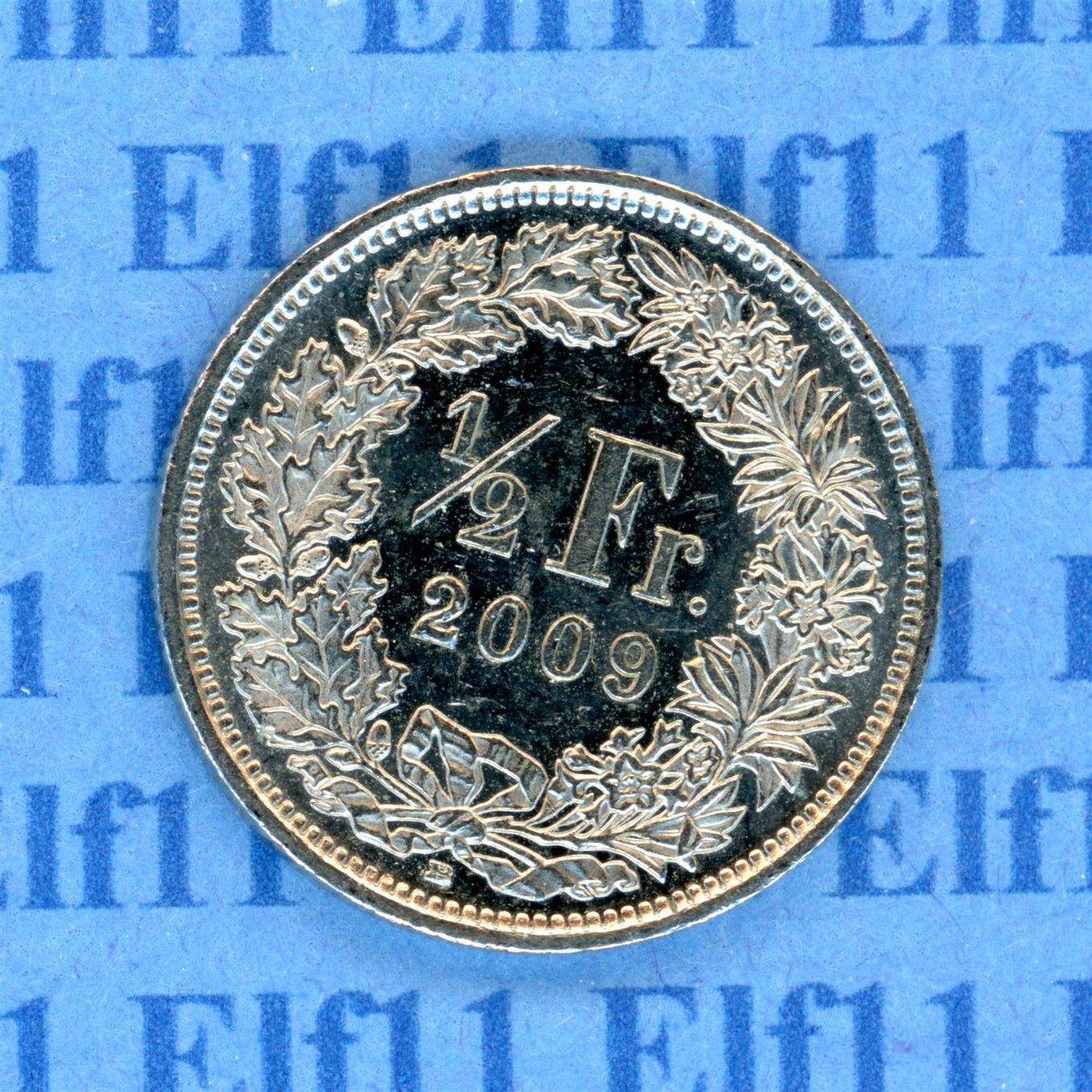 Tutti le monete: CHF___0.50 2009 -vz 50 Rappen – Usato da Widnau venduto da Elf11