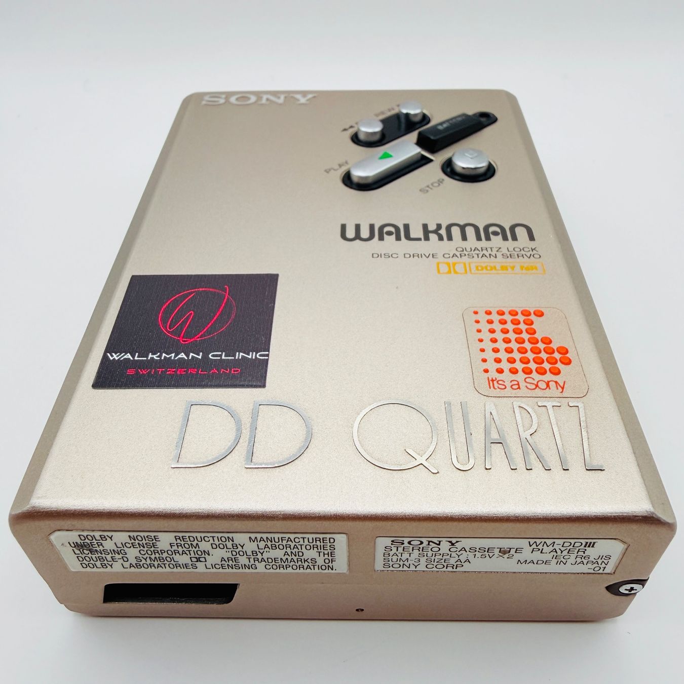 Sony Lettore multimediale portatile: Sony Walkman WM-DDIII Quartz silber #312 – Usato da Vorderthal venduto da WalkmanClinic 3