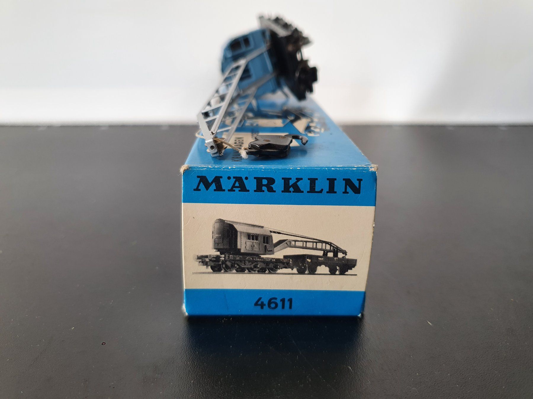 Märklin Trains électriques: MÄRKLIN: KRANWAGEN 4611 OVP – D'occasion à Biglen par taunus82 2