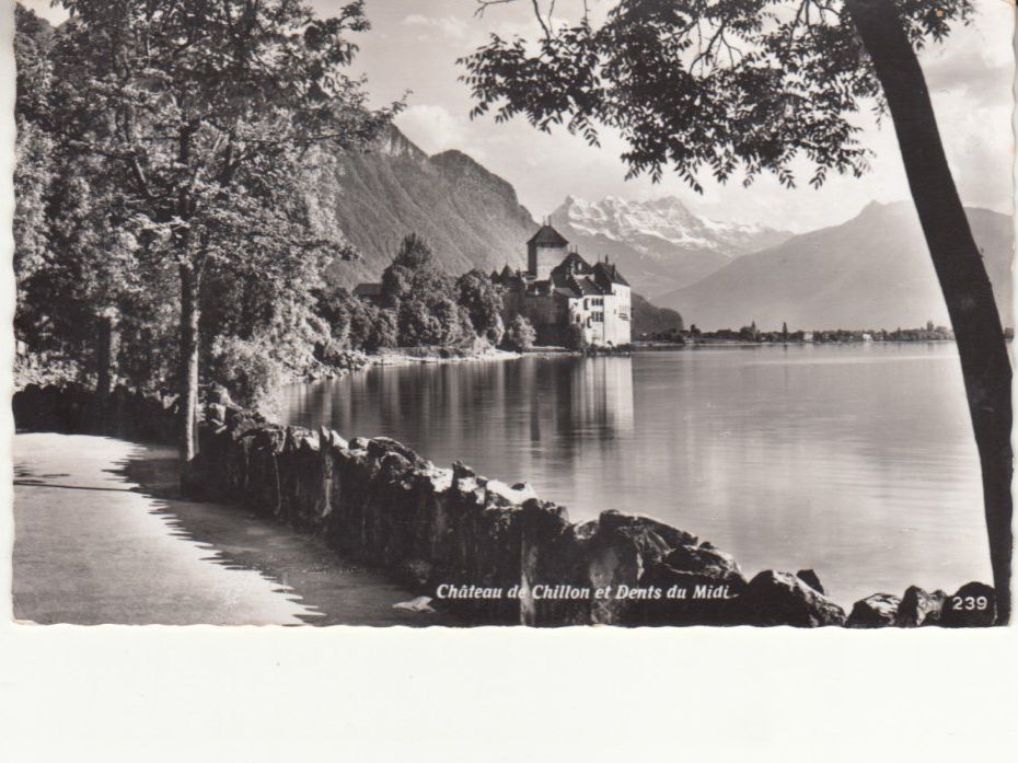 Ansichtskarten: Chillon 1956 – Gebraucht aus Bürglen TG von StampGraf