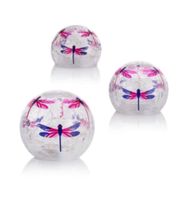 3 Design-Glaskugeln-Libellen  "" NEU ""  Neu originalverpack