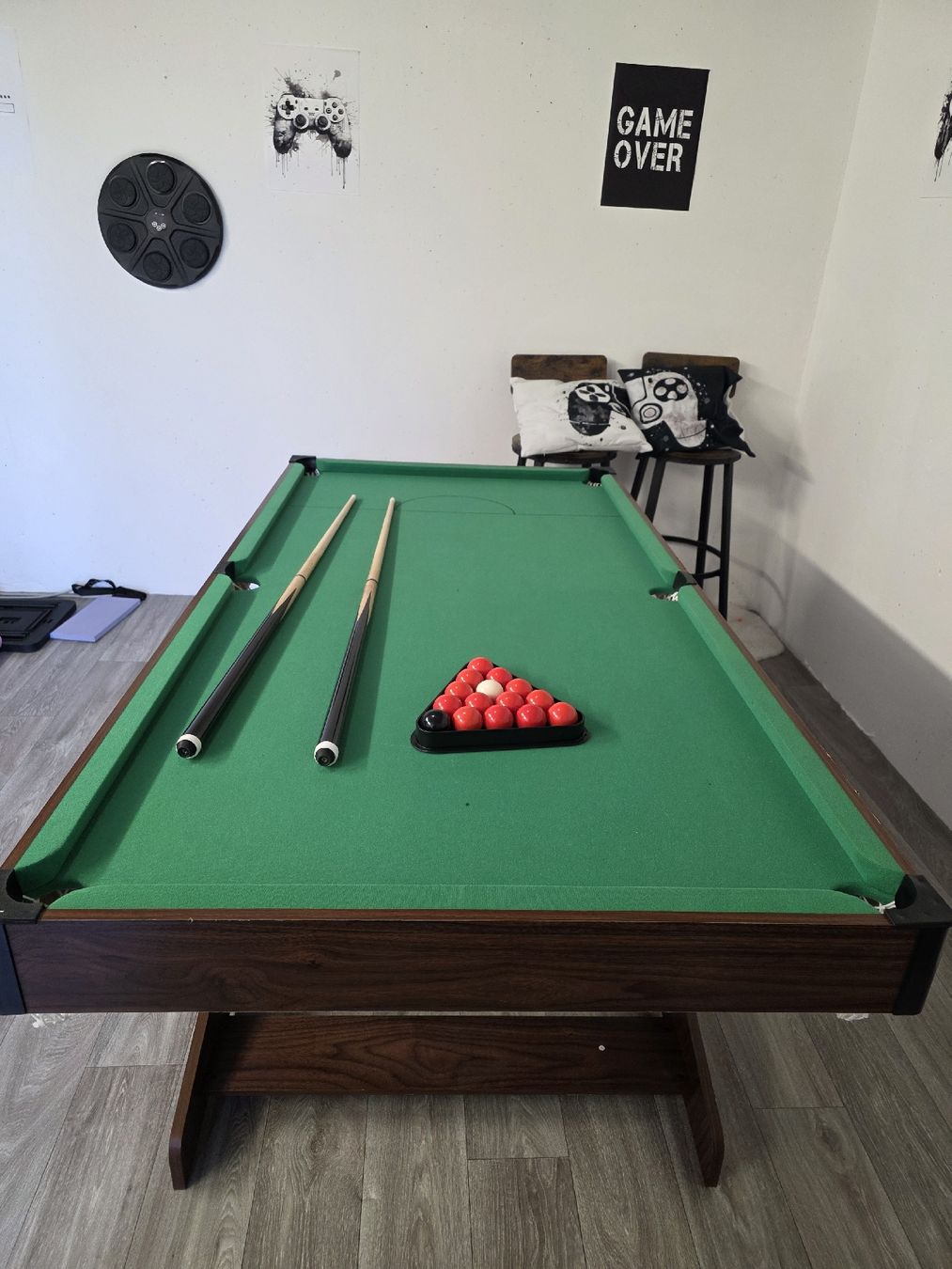 Tavoli da biliardo: Billard pliable, accessoires complets – Nuovo (secondo la descrizione) da La Croix-de-Rozon venduto da son_5qc6