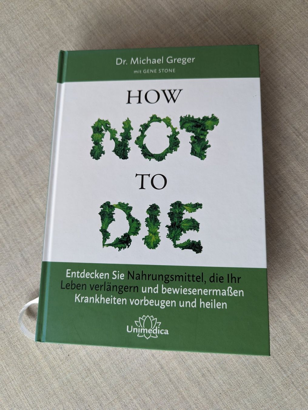 Bücher: How not to die, Michael Greger – Gebraucht aus Zürich von