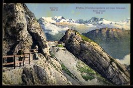 AK Pilatus, Tomlishorngalerie mit dem Glärnisch