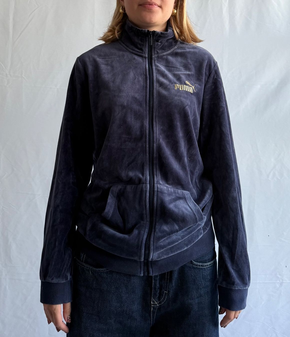 Puma Pullover & Sweatshirts: Vintage Puma zip sweater – Gebraucht aus Basel von alavintage