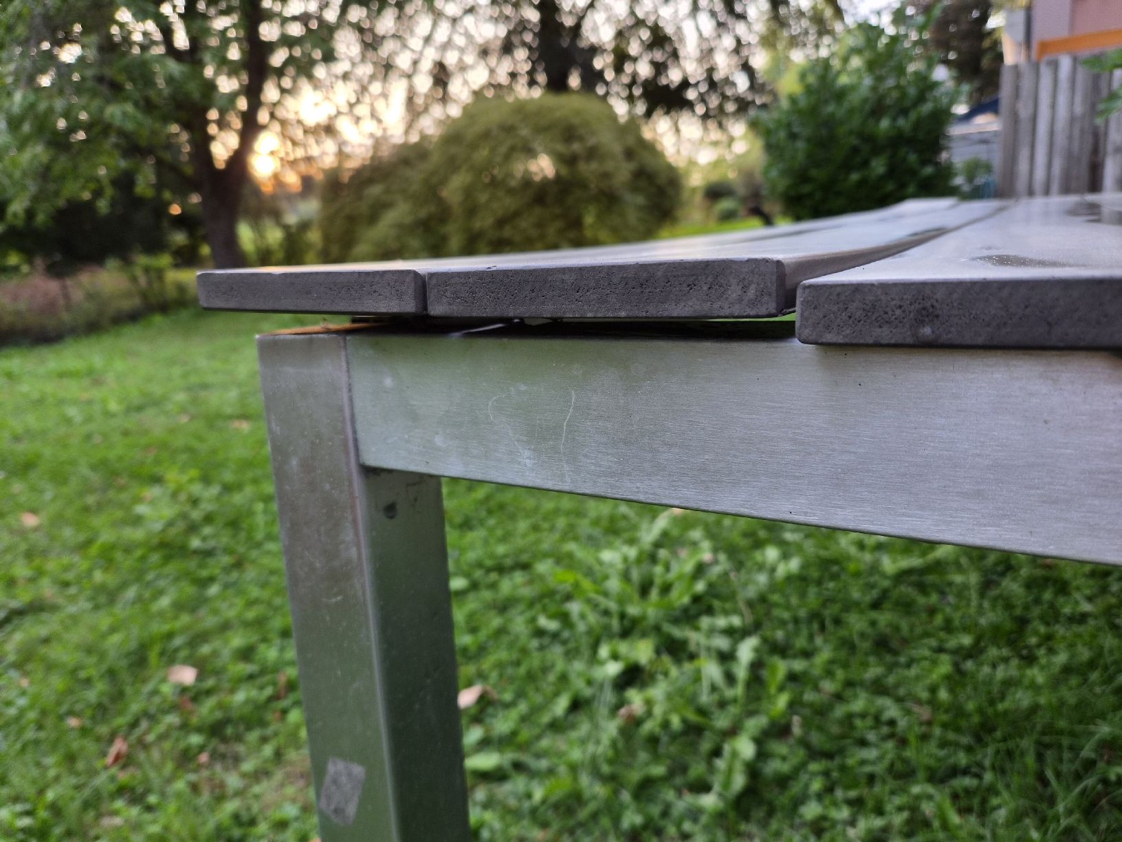 Tische: Gartentisch Profiline Aluminium mit Kunststofflatten – Gebraucht aus Cham von prim3deal2 4