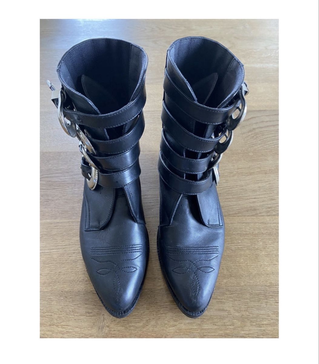 Scarpe da uomo: LEATHER BIKER BOOTS HANDMADE FROM BALI – Nuovo (secondo la descrizione) da zürich venduto da lau_9t77 2