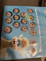 Sammelkarte Story Mania Migros mit 15 Stickern komplett