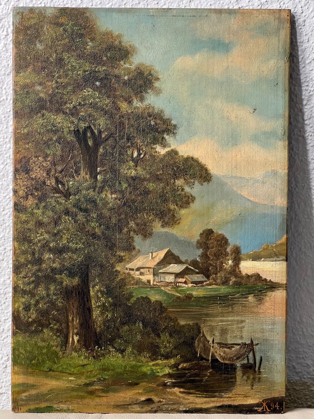 Tableaux: École  BARBIZON!!! Monogramm von 1894 – D'occasion à Basel par pmART 3