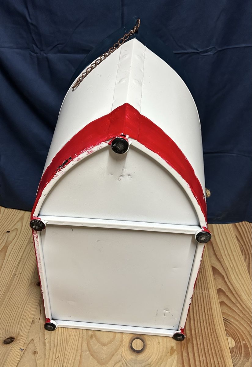 Hocker: Sitzhocker mit Stauraum Boot – Gebraucht aus Auswil von Kasiopeia72 4