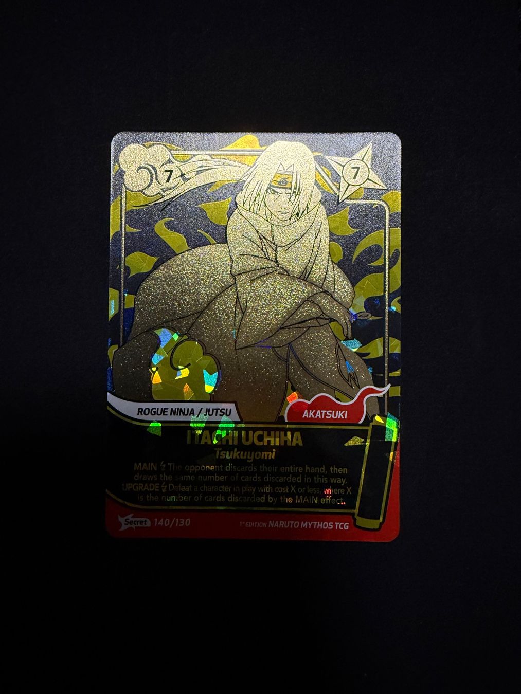 Bandai Sammelbilder & Trading cards: 140/130 Itachi Uchiha Secret – Gebraucht aus Zürich von ene_ymy9