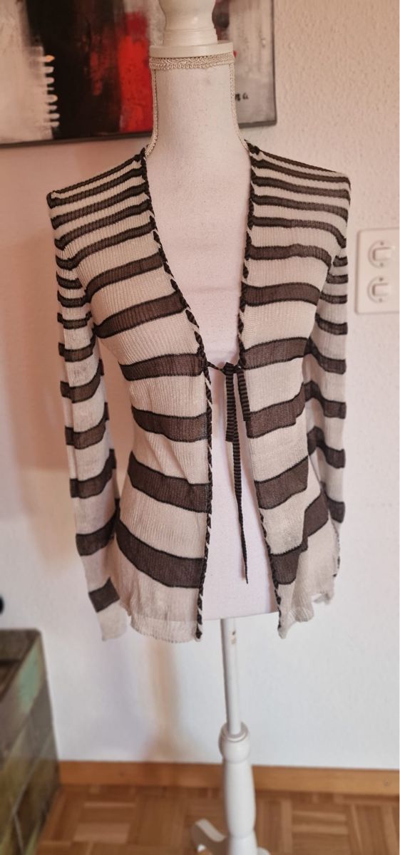 Marc Cain Jacken: Marc Cain Cardigan, gestreift, Gr. S – Gebraucht aus St. Gallen von mania03