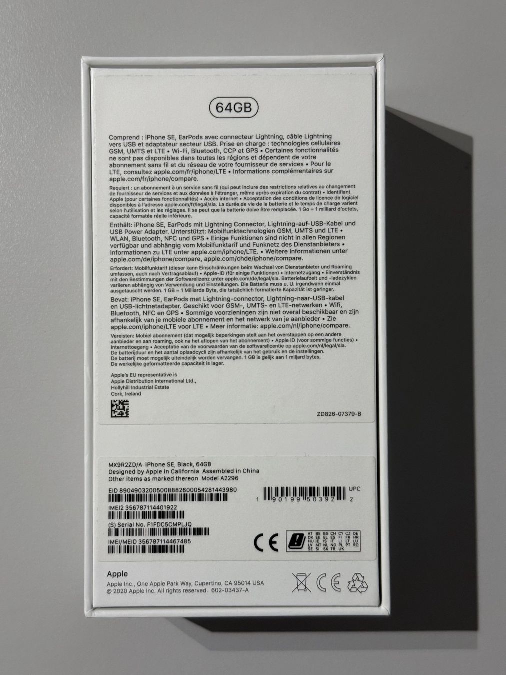 Apple Portables: IPhone SE, 2021 64 GB – D'occasion à Adliswil par Naxos 5