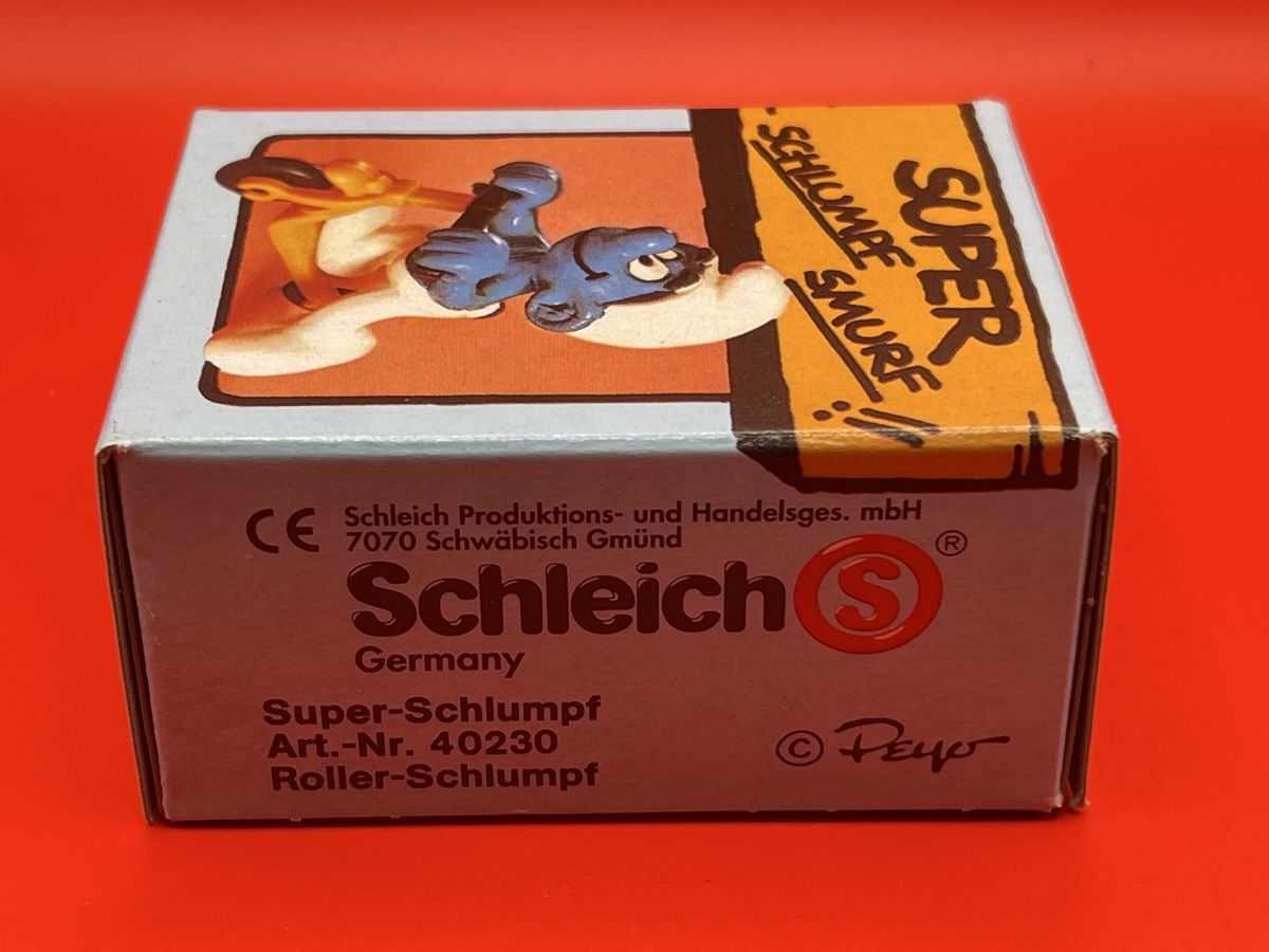 Schleich Statuette: Schleich 40230 Superschlumpf Rollerschlumpf – Usato da Nunningen venduto da HTH70 2