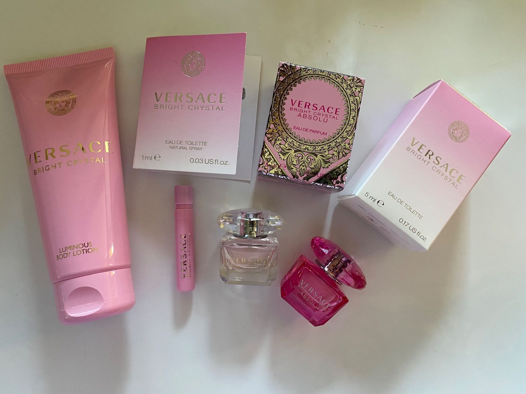 Versace Profumi & Eau de Toilette: Set Versace Bright Crystal – Nuovo e nell'imballaggio originale da Bouveret venduto da wes_7zll