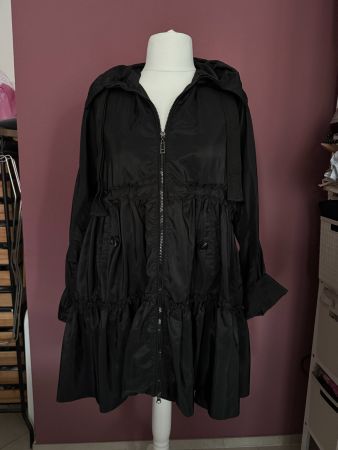 Extravagante Übergangsjacke halblang / Regenmantel (c5)