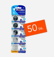 CR2032 Knopfbatterien Markenware 50 Stück originalverpackt!